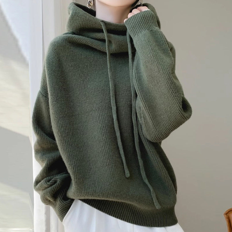 Women's Thicken Knit Sweater Pullover Long Sleeve Casual Autumn Winter Warm