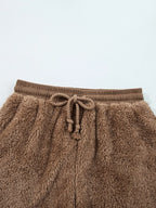 Sarah Express Women's Zip Up Hoodie and Drawstring Shorts 2pcs Outfit