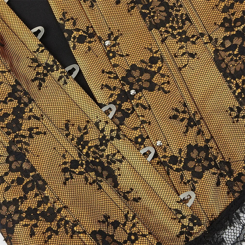 Lace Long Sleeve Fitted Top Seamless Ultra Thin Luxury Detail