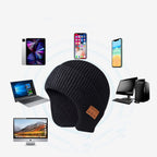 Wireless Bluetooth Beanie Knitted Winter Hat USB Rechargeable