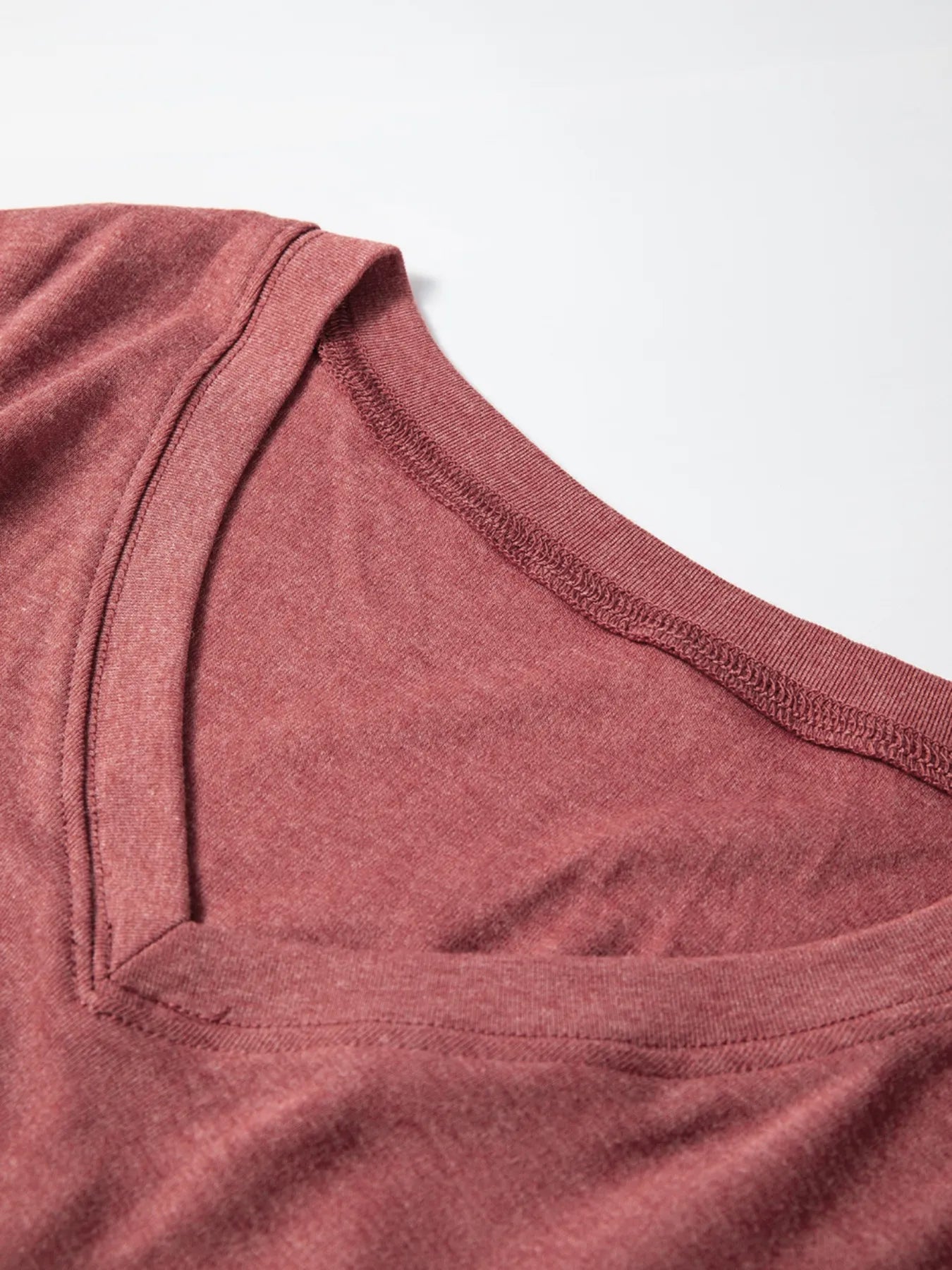 Sarah Express Women's V-Neck Casual Long Sleeve T-Shirt