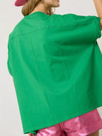 Sarah Express Women's Sequin Lobster Round Neck T-Shirt