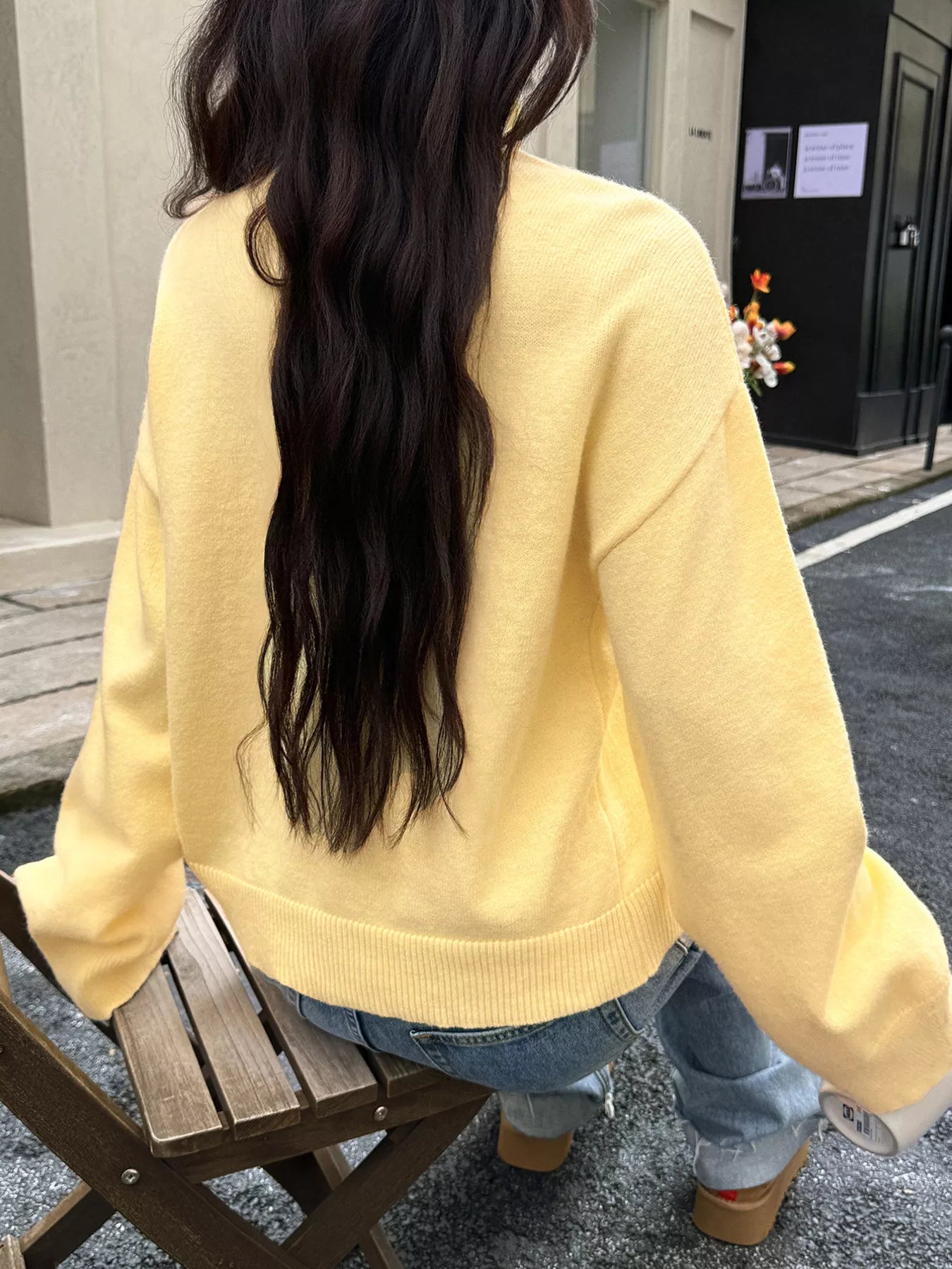 Sarah Express Women's Turtleneck Long Sleeve Sweater - Ribbed Knit Pullover