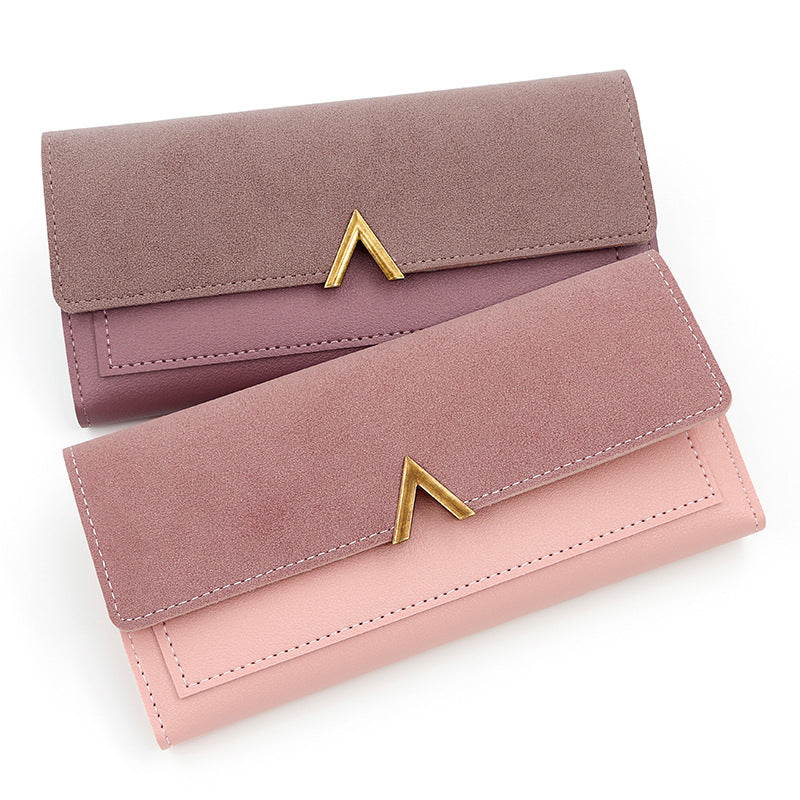Sarah Express Long Wallet | PU Leather Multi-Card Organizer