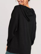 Sarah Express Women's Drawstring Kangaroo Pocket Long Sleeve Hoodie