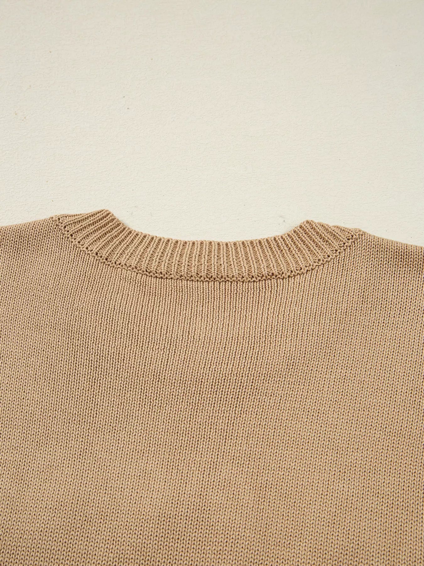 Sarah Express Women's Merry Colorful Dot Detail Christmas Dolman Sweater