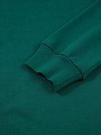 Sarah Express Women's Round Neck Top and Stripe Detail Drawstring Pants Set