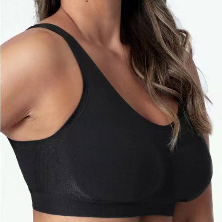 Women's Wireless Shaper Bra Seamless Support Plus Size