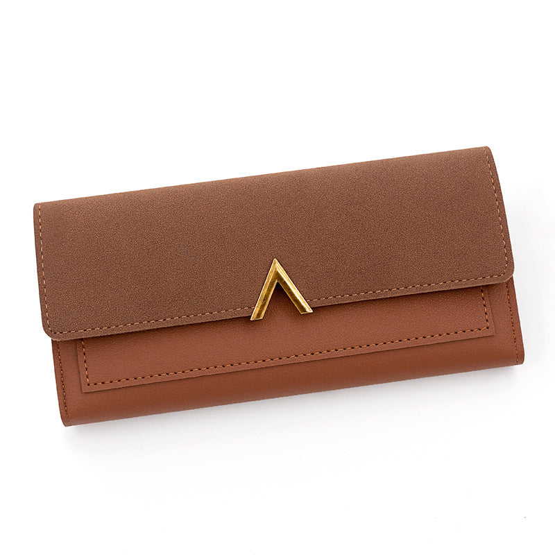 Sarah Express Long Wallet | PU Leather Multi-Card Organizer