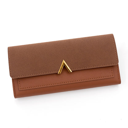Sarah Express Long Wallet | PU Leather Multi-Card Organizer