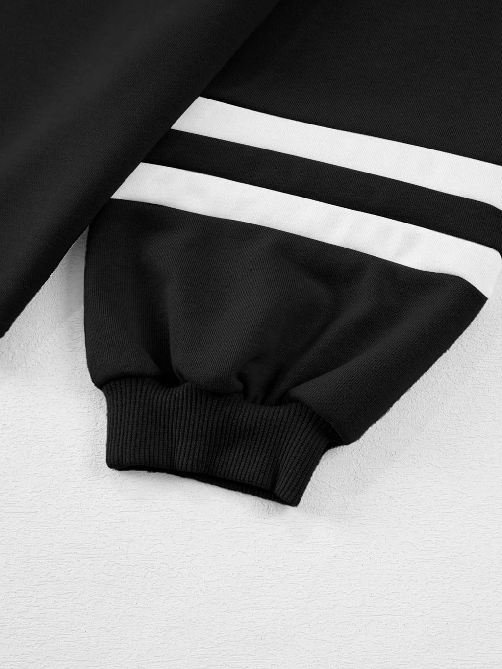 Sarah Express Women's Contrast Trim Round Neck Top and Pants Set