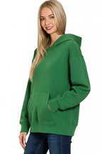 Sarah Express Women's Fleece Kangaroo Pocket Hoodie