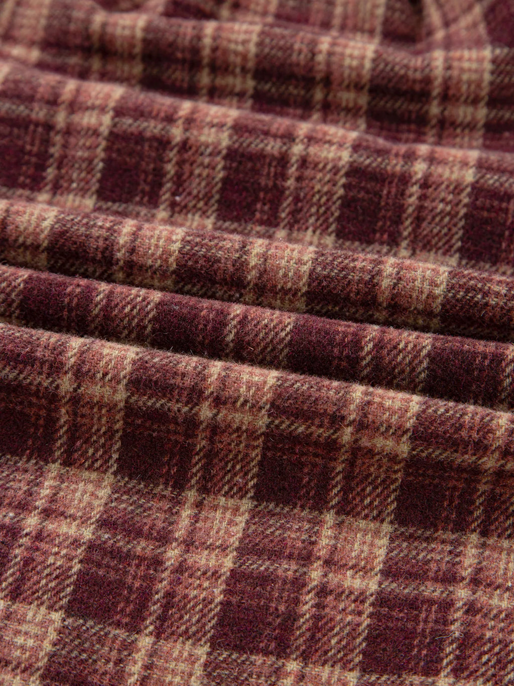 Sarah Express Women's Plaid Patchwork Drop Shoulder Sweatshirt