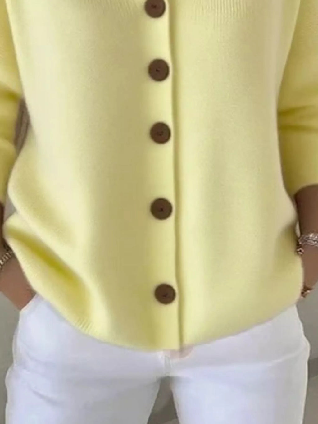 Sarah Express Women's Hooded Button-Front Soft Knit Cardigan Plus Size