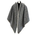 Oversized Polyester Scarf Shawl Wrap Printed Plaid Women's Fall Winter Accessory