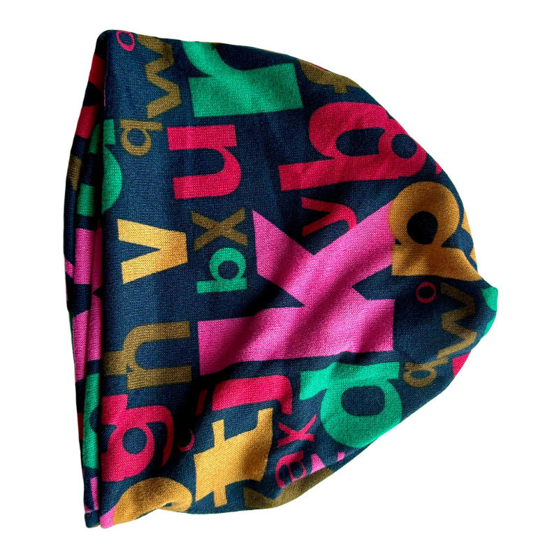 Twisted Convertible Hat Scarf Multi Way Head Wrap Cold Weather Accessory