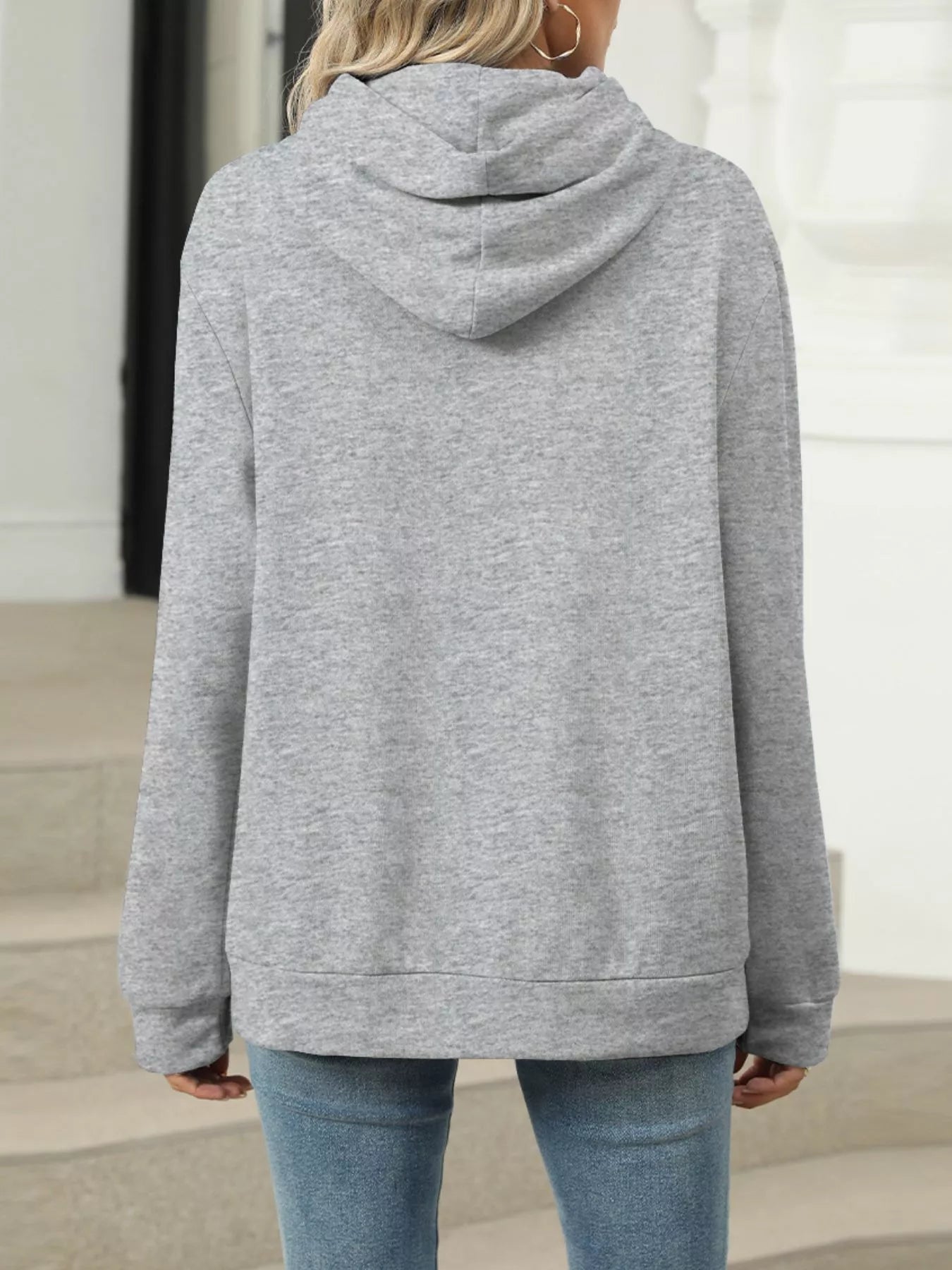 Sarah Express Women's Kangaroo Pocket Long Sleeve Hoodie