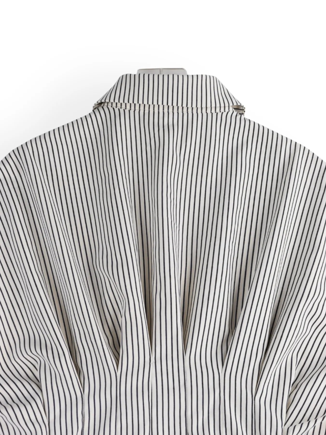 Sarah Express Women's Striped Short Sleeve Button-Up Shirt