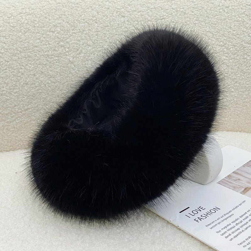 Faux Fur Headband Ear Warmer Winter Hair Band Accessory