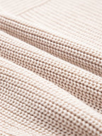 Sarah Express Women's Texture Knitted Dropped Shoulder Sweater