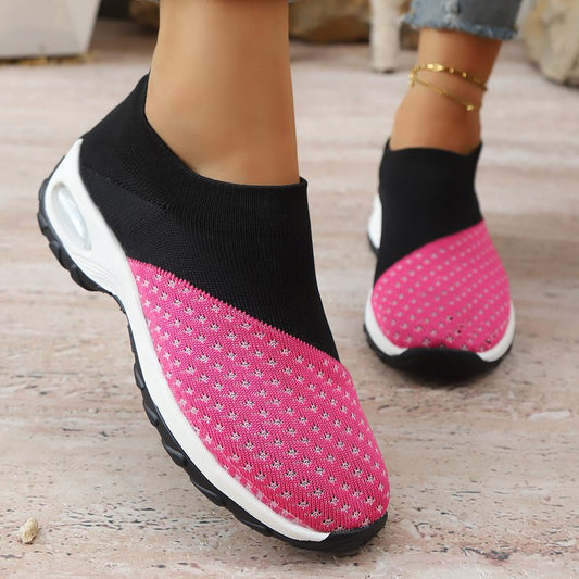 Sarah Express Breathable Athletic Sports Sneakers - Lightweight Running Shoes