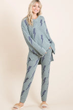 Women's Cozy Hairy Popcorn Sweater Pants | Fast Shipping | Sarah Express