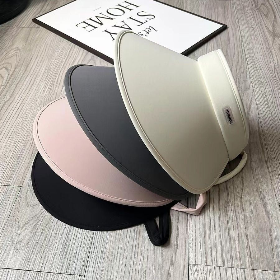 Women's Wide Brim Sun Protection Visor UV Protective Cycling Hat