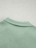 Sarah Express Women's Drop Shoulder Zip Up Jacket and Drawstring Pants Active 2pcs Set