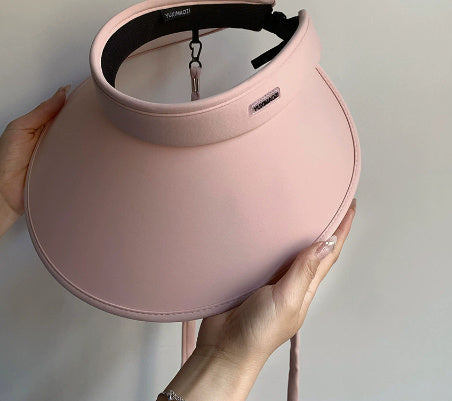 Women's Wide Brim Sun Protection Visor UV Protective Cycling Hat