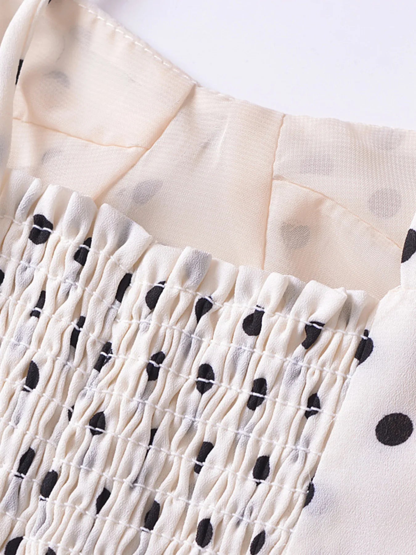 Sarah Express Women's Printed Smocked Cami Top