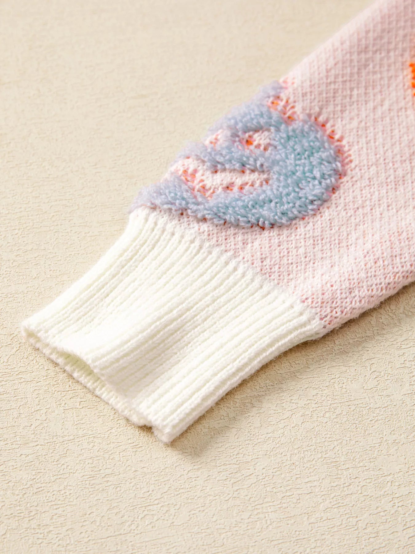 Sarah Express Women's Halloween Cute Pumpkin Pattern Sweater - Dusty Pink