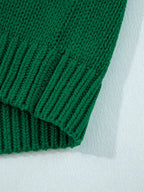 Sarah Express Women's Plaid Bow Graphic Christmas Sweater