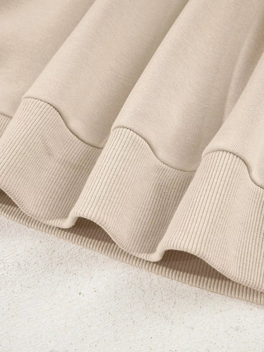 Sarah Express Women's Notched Raglan Sleeve Sweatshirt with Lace Detail