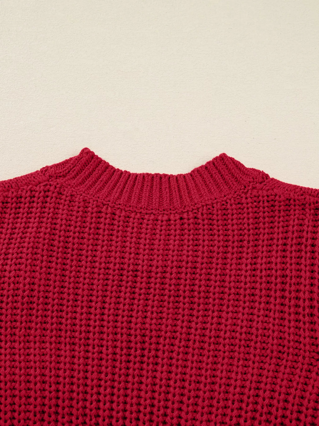 Sarah Express Women's Plaid Lace Up Christmas Holiday Puff Sleeve Sweater