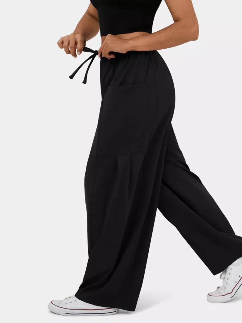 Sarah Express Women's Relaxed Fit Drawstring Pants