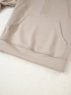 Sarah Express Women's Half Zip Long Sleeve Hoodie and Pants 2pcs Outfit