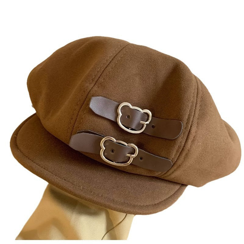 Cloud Dome Woolen Winter Hat Warm Breathable