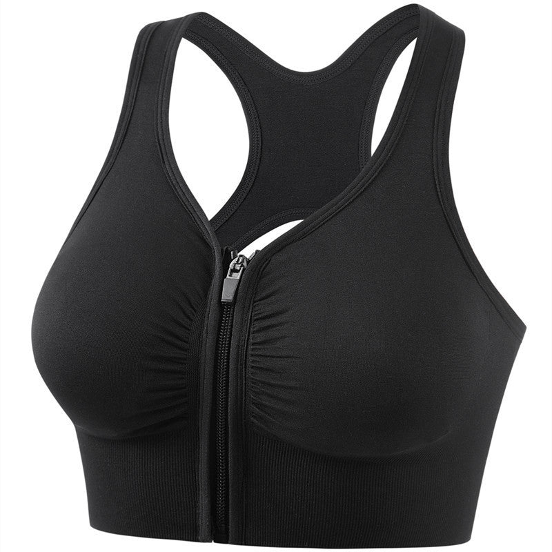 Women's Shockproof Push Up Sports Bra - High Impact Running Yoga Fitness Plus Size