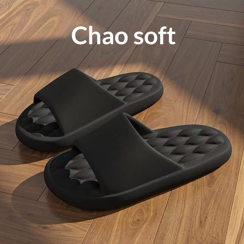 Sarah Express Women's Summer Slide Sandals - Casual Outdoor Slippers with Cute Designs 638 Nude Black