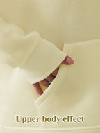 Women's Solid Color Sweatshirt Pants Set - Long Sleeve Casual Loungewear Two-Piece