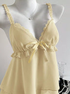 Sarah Express Women's Lace Detail Layered Cami