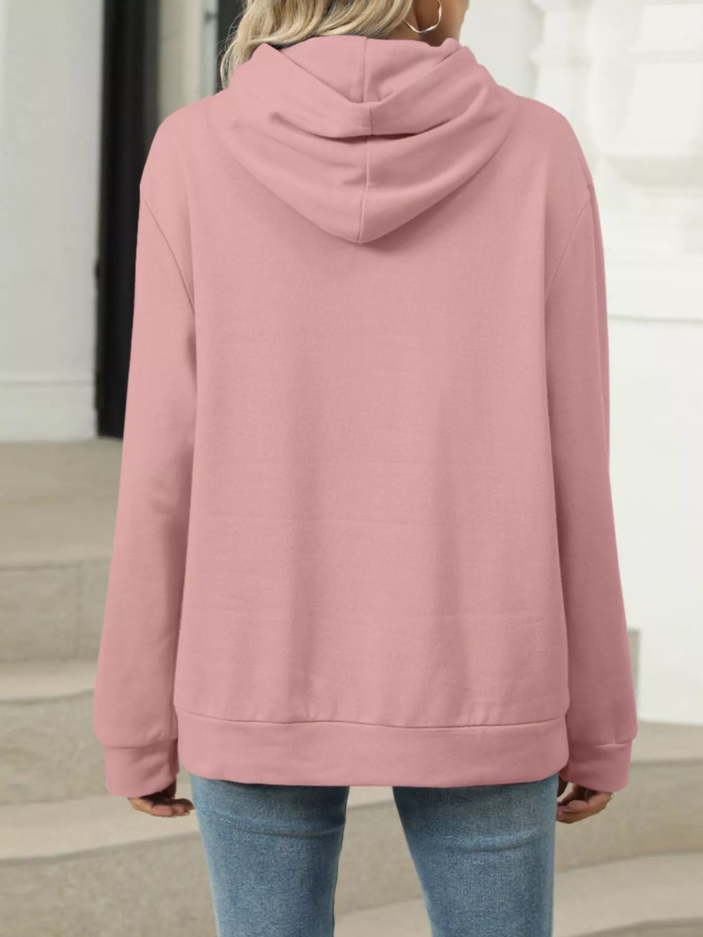 Sarah Express Women's Kangaroo Pocket Long Sleeve Hoodie